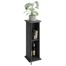 FMD Mesita decorativa con puerta gris 88,5 cm by , Side tables - Ref: Foro24-447419, Price: 91,54 €, Discount: %