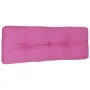Cojín para palés tela rosa 120x40x12 cm de , Cojines para sillas y sofás - Ref: Foro24-360643, Precio: 32,20 €, Descuento: %