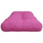 Cojín para palés tela rosa 120x40x12 cm de , Cojines para sillas y sofás - Ref: Foro24-360643, Precio: 32,20 €, Descuento: %