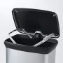 Curver Papelera de pedal Deco plateado 50 L de , Cubos de la basura y papeleras - Ref: Foro24-442064, Precio: 75,10 €, Descue...