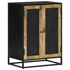Aparador con 2 puertas hierro y madera maciza mango 55x35x75 cm by , Sideboards - Ref: Foro24-353888, Price: 240,61 €, Discou...