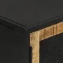 Aparador con 2 puertas hierro y madera maciza mango 55x35x75 cm de , Aparadores - Ref: Foro24-353888, Precio: 240,61 €, Descu...