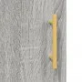 Aparador alto madera contrachapada gris Sonoma 34,5x34x180 cm by , Sideboards - Ref: Foro24-3199167, Price: 94,76 €, Discount: %