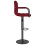 Taburetes de cocina 2 unidades terciopelo rojo vino tinto by , Kitchen stools - Ref: Foro24-334665, Price: 140,12 €, Discount: %