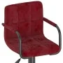 Taburetes de cocina 2 unidades terciopelo rojo vino tinto by , Kitchen stools - Ref: Foro24-334665, Price: 140,12 €, Discount: %