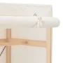 Armario de tela blanco 79x40x170 cm de , Armarios roperos - Ref: Foro24-248192, Precio: 96,01 €, Descuento: %