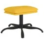 Reposapiés de tela amarillo mostaza 60x60x36 cm de , Otomanas - Ref: Foro24-341574, Precio: 44,47 €, Descuento: %