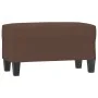 Banco de cuero sintético marrón 70x35x41 cm de , Bancos - Ref: Foro24-349441, Precio: 44,36 €, Descuento: %