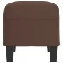 Banco de cuero sintético marrón 70x35x41 cm de , Bancos - Ref: Foro24-349441, Precio: 44,36 €, Descuento: %
