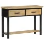 Mesa consola madera maciza de mango rugosa 110x30x75 cm by , Side tables - Ref: Foro24-351618, Price: 227,00 €, Discount: %