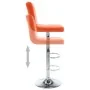 Taburetes de cocina 2 unidades cuero sintético naranja de , Taburetes de cocina - Ref: Foro24-323640, Precio: 133,05 €, Descu...