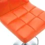 Taburetes de cocina 2 unidades cuero sintético naranja de , Taburetes de cocina - Ref: Foro24-323640, Precio: 133,05 €, Descu...