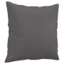 Sofá de 2 plazas con cojines cuero sintético gris 140 cm de , Sofás - Ref: Foro24-3200805, Precio: 194,86 €, Descuento: %