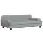 Cama para perros de terciopelo gris claro 90x53x30 cm de , Camas para perros - Ref: Foro24-171869, Precio: 113,95 €, Descuent...