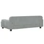 Cama para perros de terciopelo gris claro 90x53x30 cm de , Camas para perros - Ref: Foro24-171869, Precio: 113,95 €, Descuent...