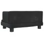 Cama para perros de terciopelo negro 60x40x30 cm de , Camas para perros - Ref: Foro24-171910, Precio: 66,40 €, Descuento: %