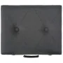 Taburetes de almacenamiento 3 piezas gris oscuro de tela by , Benches for halls and storage - Ref: Foro24-247526, Price: 154,...