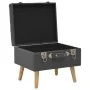 Taburetes de almacenamiento 3 piezas gris oscuro de tela by , Benches for halls and storage - Ref: Foro24-247526, Price: 154,...
