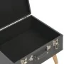 Taburetes de almacenamiento 3 piezas gris oscuro de tela by , Benches for halls and storage - Ref: Foro24-247526, Price: 154,...