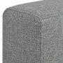 Sofá de 2 plazas de tela gris claro de , Sofás - Ref: Foro24-243580, Precio: 307,36 €, Descuento: %