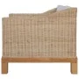 Juego de sofás de 2 piezas con cojines de ratán natural de , Sofás - Ref: Foro24-278614, Precio: 861,81 €, Descuento: %
