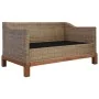 Juego de sofás de 2 piezas con cojines de ratán natural de , Sofás - Ref: Foro24-278614, Precio: 861,81 €, Descuento: %
