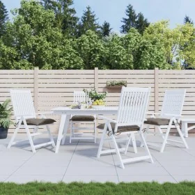 Cojines de silla de jardín 4 uds tela Oxford taupé 40x40x7 cm de , Cojines para sillas y sofás - Ref: Foro24-314885, Precio: ...