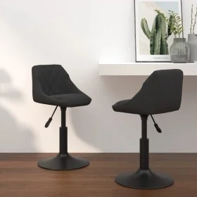 Sillas de comedor giratorias 2 uds terciopelo negro by , dining chairs - Ref: Foro24-335324, Price: 133,56 €, Discount: %