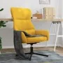 Silla de relajación de terciopelo amarillo mostaza by , Armchairs - Ref: Foro24-341115, Price: 109,76 €, Discount: %