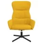 Silla de relajación de terciopelo amarillo mostaza by , Armchairs - Ref: Foro24-341115, Price: 109,76 €, Discount: %