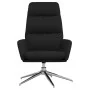 Sillón de relax de tela negro by , Armchairs - Ref: Foro24-341136, Price: 121,51 €, Discount: %