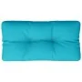 Cojín para palés tela turquesa 80x40x12 cm de , Cojines para sillas y sofás - Ref: Foro24-360622, Precio: 28,81 €, Descuento: %