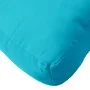 Cojín para palés tela turquesa 80x40x12 cm de , Cojines para sillas y sofás - Ref: Foro24-360622, Precio: 28,81 €, Descuento: %