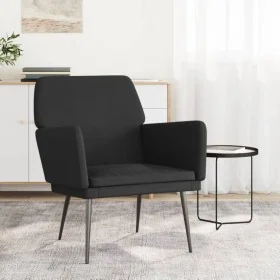 Sillón de terciopelo negro 62x79x79 cm de , Sillones - Ref: Foro24-351377, Precio: 103,37 €, Descuento: %