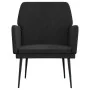 Sillón de terciopelo negro 62x79x79 cm de , Sillones - Ref: Foro24-351377, Precio: 103,37 €, Descuento: %