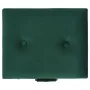 Taburetes de almacenamiento 3 piezas terciopelo verde de , Bancos para recibidores y almacenamiento - Ref: Foro24-329254, Pre...