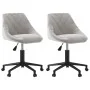 Sillas de comedor giratorias 2 uds de terciopelo gris claro by , dining chairs - Ref: Foro24-335495, Price: 139,44 €, Discoun...