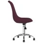 Sillas de comedor giratorias 2 unidades tela morado de , Sillas de comedor - Ref: Foro24-338355, Precio: 171,71 €, Descuento: %