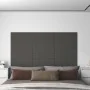 Paneles de pared 12 uds tela gris oscuro 60x15 cm 1,08 m² von , Wandverkleidung - Ref: Foro24-344053, Preis: 28,96 €, Rabatt: %