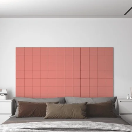 Paneles de pared 12 uds terciopelo rosa 60x30 cm 2,16 m² von , Wandverkleidung - Ref: Foro24-344087, Preis: 59,70 €, Rabatt: %