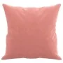 Cojines decorativos 2 uds terciopelo rosa 40x40 cm de , Cojines - Ref: Foro24-349488, Precio: 22,47 €, Descuento: %