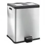 EKO Cubo de basura de pedal Rejoice 2x30 L plateado mate von , Abfallbehälter - Ref: Foro24-440035, Preis: 162,06 €, Rabatt: %