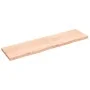 Encimera de baño madera maciza sin tratar 200x50x(2-6) cm de , Encimeras - Ref: Foro24-3156078, Precio: 137,18 €, Descuento: %