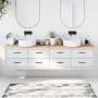 Encimera de baño madera maciza sin tratar 220x50x(2-6) cm de , Encimeras - Ref: Foro24-3156086, Precio: 147,91 €, Descuento: %