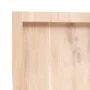 Encimera de baño madera maciza sin tratar 220x50x(2-6) cm de , Encimeras - Ref: Foro24-3156086, Precio: 147,91 €, Descuento: %