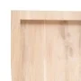 Encimera de baño madera maciza sin tratar 100x30x(2-6) cm de , Encimeras - Ref: Foro24-3156031, Precio: 66,96 €, Descuento: %