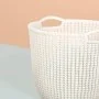Curver Cesta de almacenamiento Knit redonda L blanco crema de , Cestas para almacenaje - Ref: Foro24-443843, Precio: 37,98 €,...