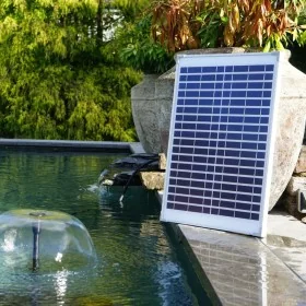 Ubbink Set de bomba fuente de jardín SolarMax 1000 con panel solar von , Zubehör für Teiche und Brunnen - Ref: Foro24-442051,...