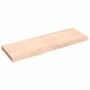 Encimera de baño madera maciza sin tratar 120x40x(2-6) cm de , Encimeras - Ref: Foro24-3156044, Precio: 75,18 €, Descuento: %