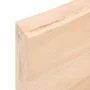 Encimera de baño madera maciza sin tratar 120x40x(2-6) cm de , Encimeras - Ref: Foro24-3156044, Precio: 75,18 €, Descuento: %
